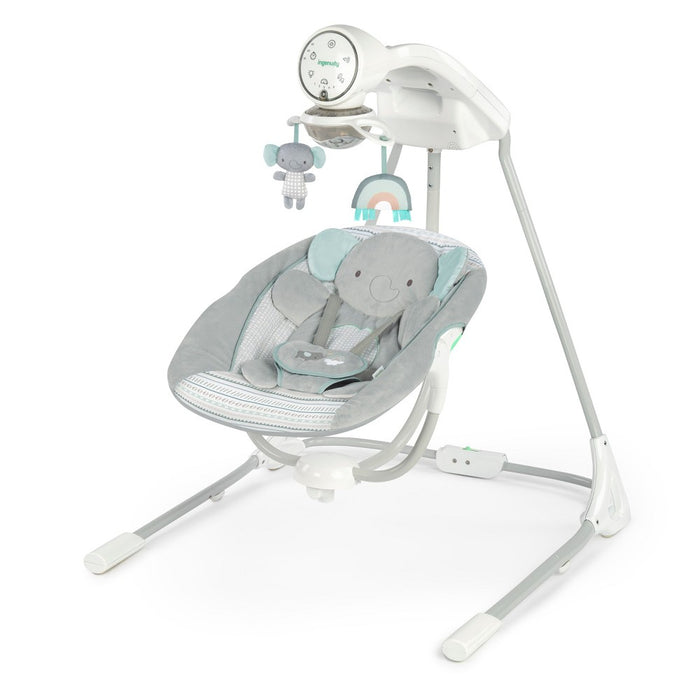 Ingenuity InLighten Soothing Swing - Van the Elephant (LOCAL PICKUP ONLY)