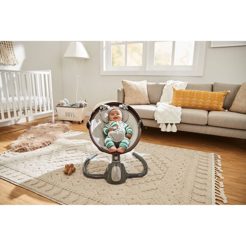 Safety 1st 5-Modes Bluetooth Swing - Smoked Pecan (LOCAL PICKUP ONLY)