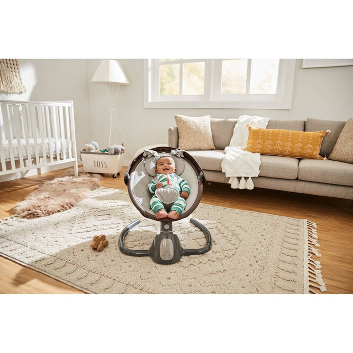 Safety 1st 5-Modes Bluetooth Swing - Smoked Pecan