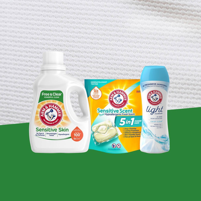 Arm & Hammer Sensitive Liquid Laundry Detergent - Free & Clear - 105 fl oz