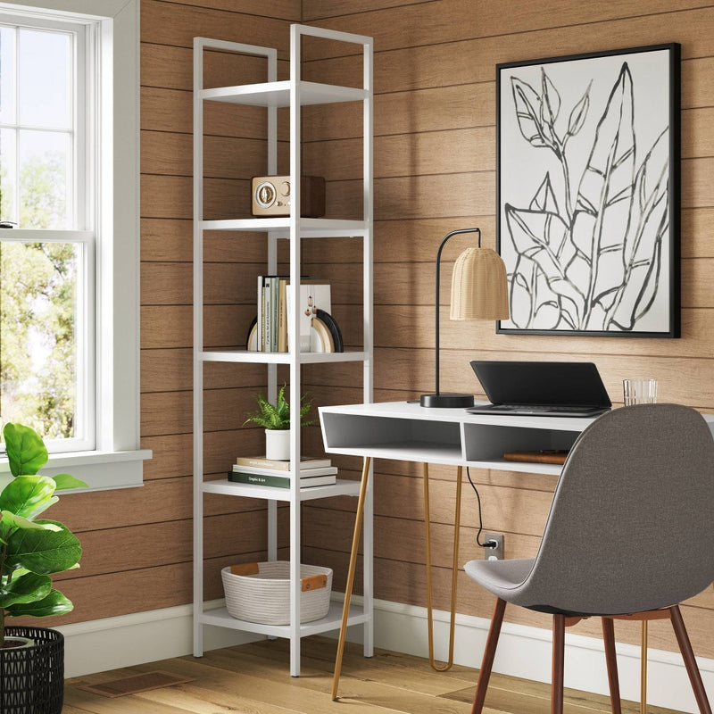 Hairpin Writing Desk with Storage- Threshold™ (LOCAL PICKUP ONLY)
