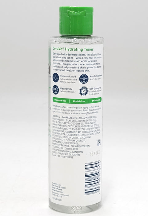 CeraVe Hydrating Toner for Face, Alcohol Free Facial Toner - 6.8 fl oz