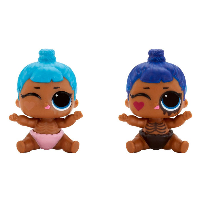 LOT OF 2 !! L.O.L. Surprise! Sooo Mini! il Sisters- with Collectible Sister Doll