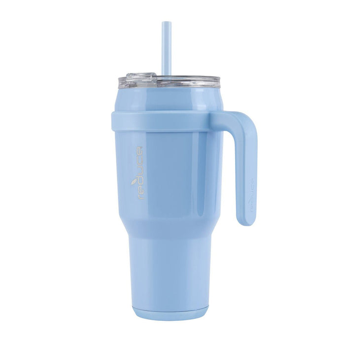 Reduce 40oz Cold1 Vacuum Insulated Stainless Steel Straw Tumbler Mug Glacier