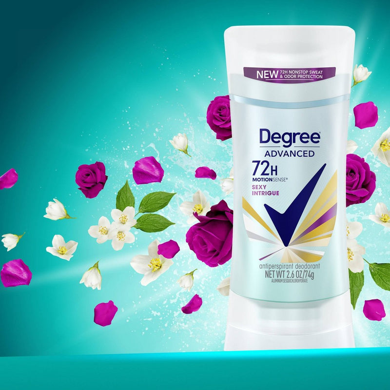 Degree Advanced Motionsense Sexy Intrigue 72-Hour Antiperspirant & Deodorant Stick - 2.6oz