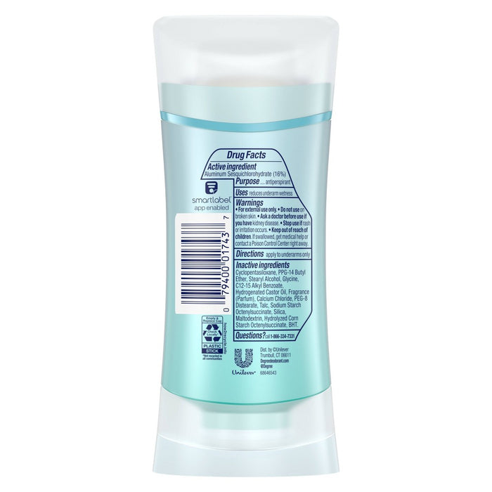 Degree Advanced Motionsense Sexy Intrigue 72-Hour Antiperspirant & Deodorant Stick - 2.6oz