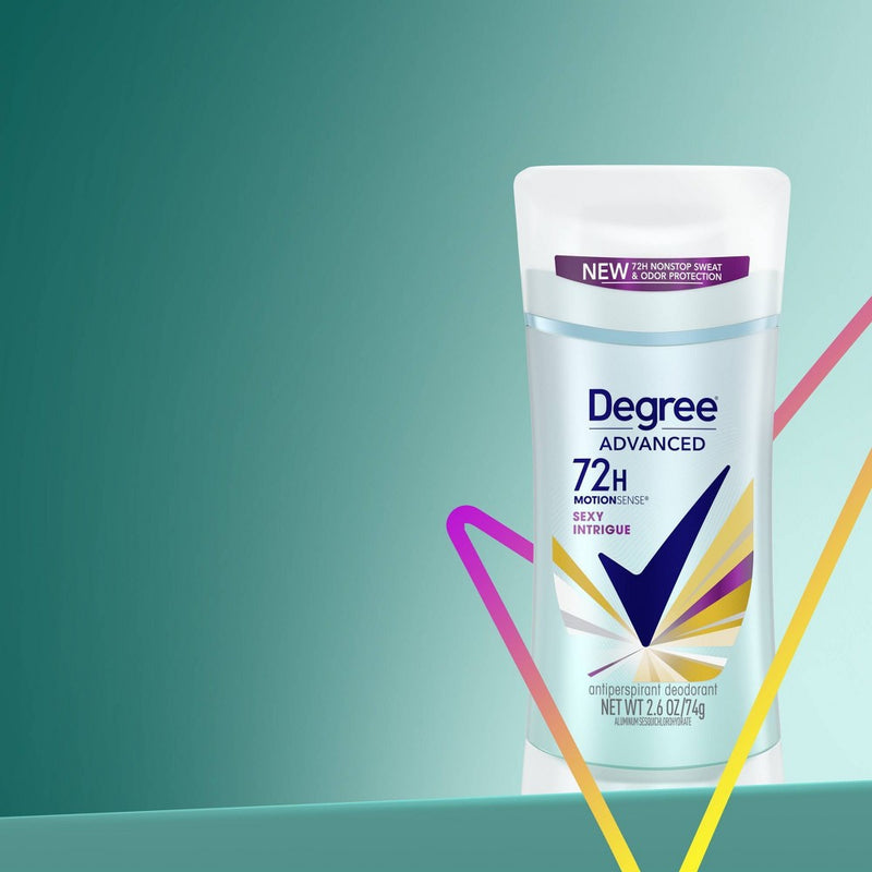 Degree Advanced Motionsense Sexy Intrigue 72-Hour Antiperspirant & Deodorant Stick - 2.6oz