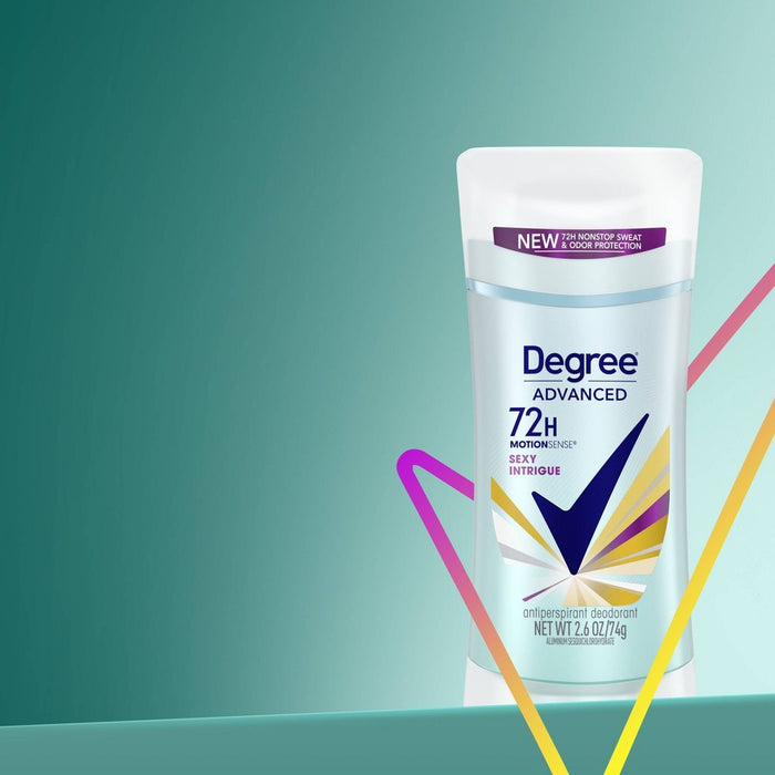 Degree Advanced Motionsense Sexy Intrigue 72-Hour Antiperspirant & Deodorant Stick - 2.6oz