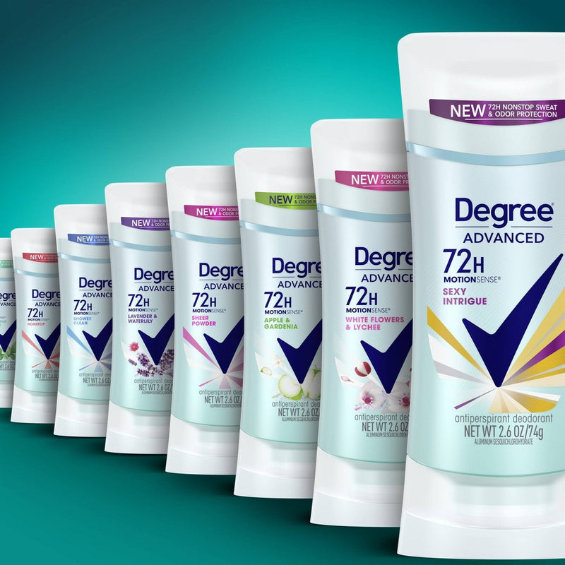 Degree Advanced Motionsense Sexy Intrigue 72-Hour Antiperspirant & Deodorant Stick - 2.6oz