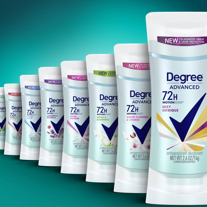 Degree Advanced Motionsense Sexy Intrigue 72-Hour Antiperspirant & Deodorant Stick - 2.6oz