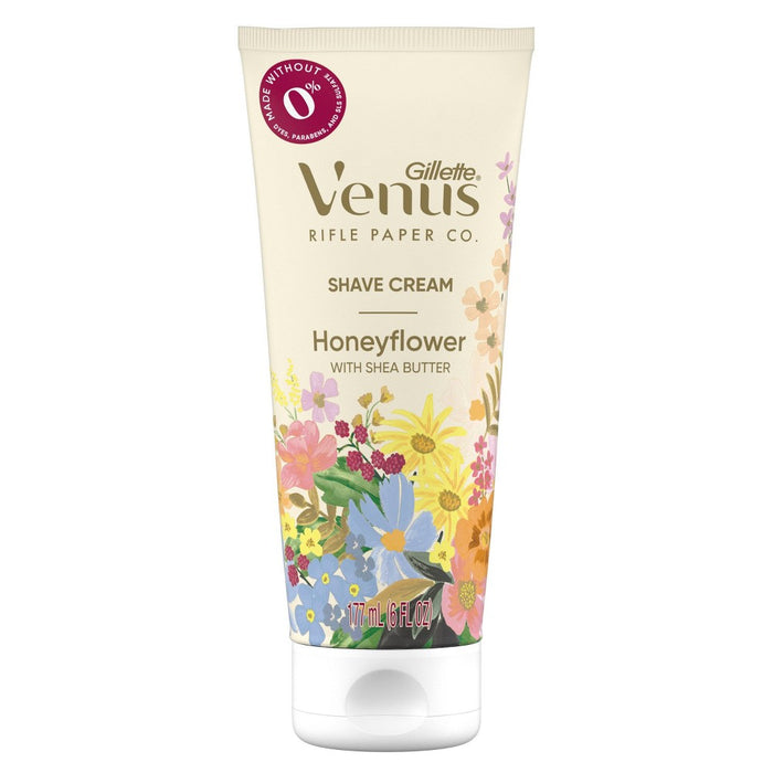 Rifle Paper Co. + Venus Pure Honeyflower Shave Cream - 6oz