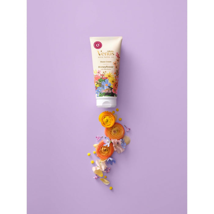 Rifle Paper Co. + Venus Pure Honeyflower Shave Cream - 6oz