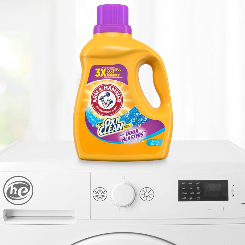 Arm & Hammer Plus OxiClean Odor Blasters Liquid Laundry Detergent - 100.5 fl oz
