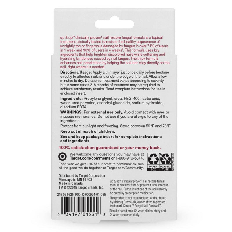 Fungal Nail Renewal Treatment - 0.34 fl oz - up & up™