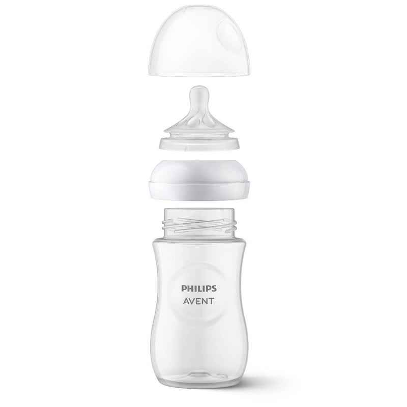 Philips Avent Natural Baby Bottle with Natural Response Nipple - Pink Panda