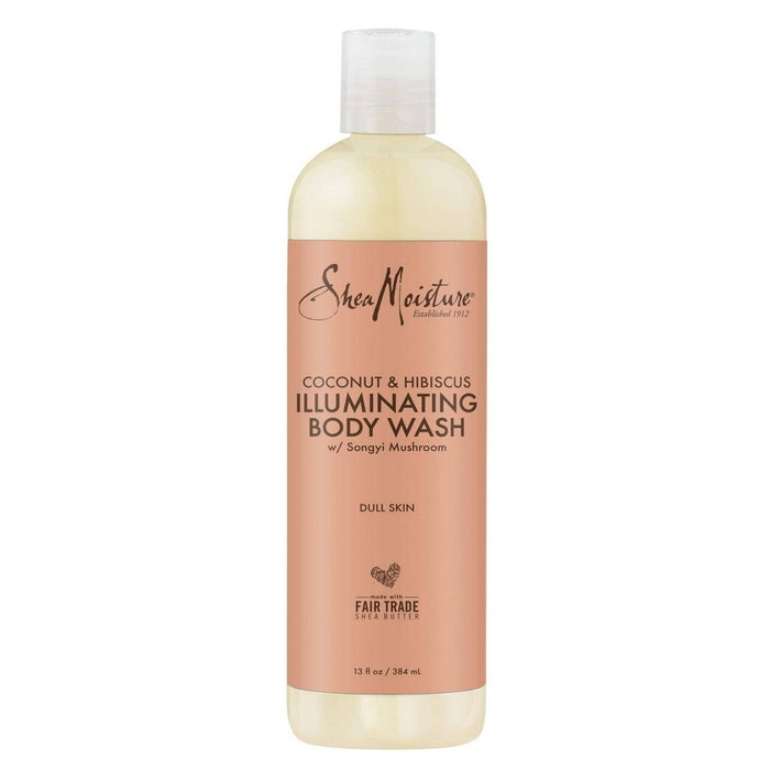 SheaMoisture Coconut & Hibiscus Illuminating Body Wash - 13 fl oz