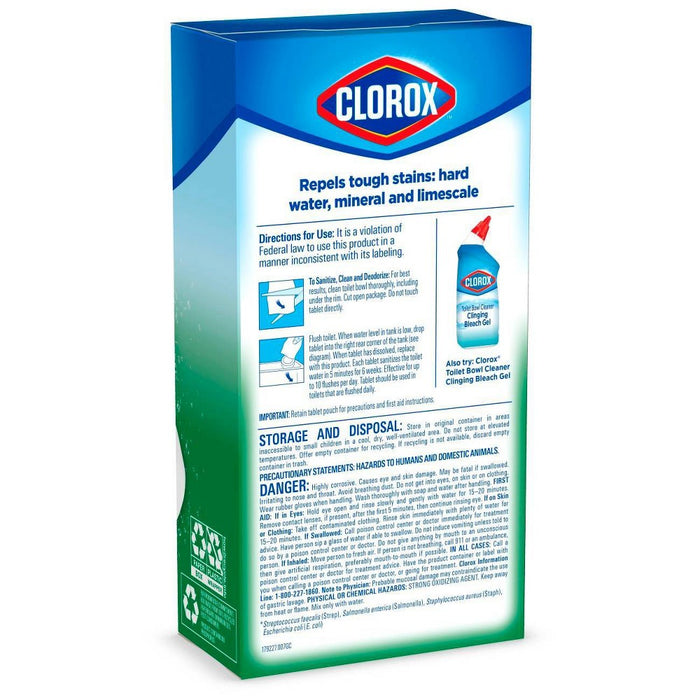 Clorox Ultra Clean Toilet Tablets Bleach - 3.5oz/4ct3