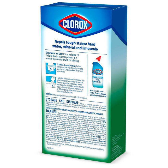 Clorox Ultra Clean Toilet Tablets Bleach - 3.5oz/4ct3