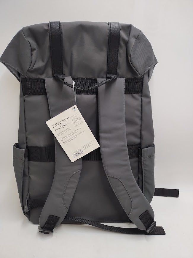 Fitted Flap Backpack Gray - Open Story™9