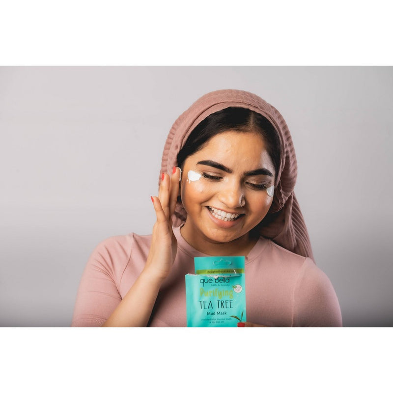 Que Bella Purifying Tea Tree Mud Mask - 0.5oz