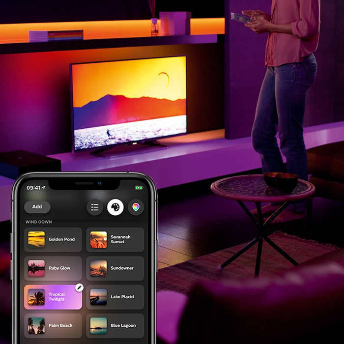 Philips Hue White and Color Ambiance Bluetooth Enabled Lightstrip Base Kit *NEW*