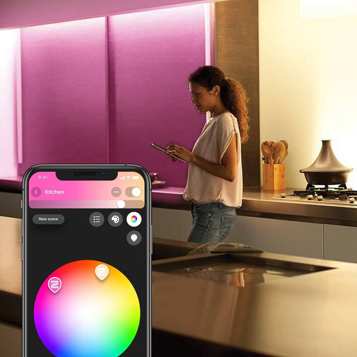 Philips Hue White and Color Ambiance Bluetooth Enabled Lightstrip Base Kit *NEW*