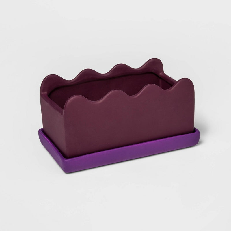 Attached Saucer Planter - Pride
