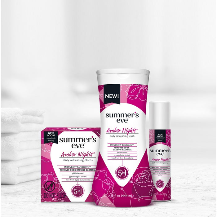 Summer's Eve Amber Nights Wash - 15oz