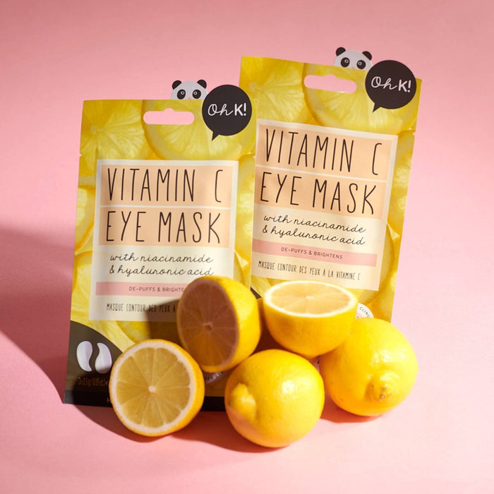 Oh K! Vitamin C Hydrogel Eye Mask - 0.05 fl oz *BRAND NEW & SEALED*
