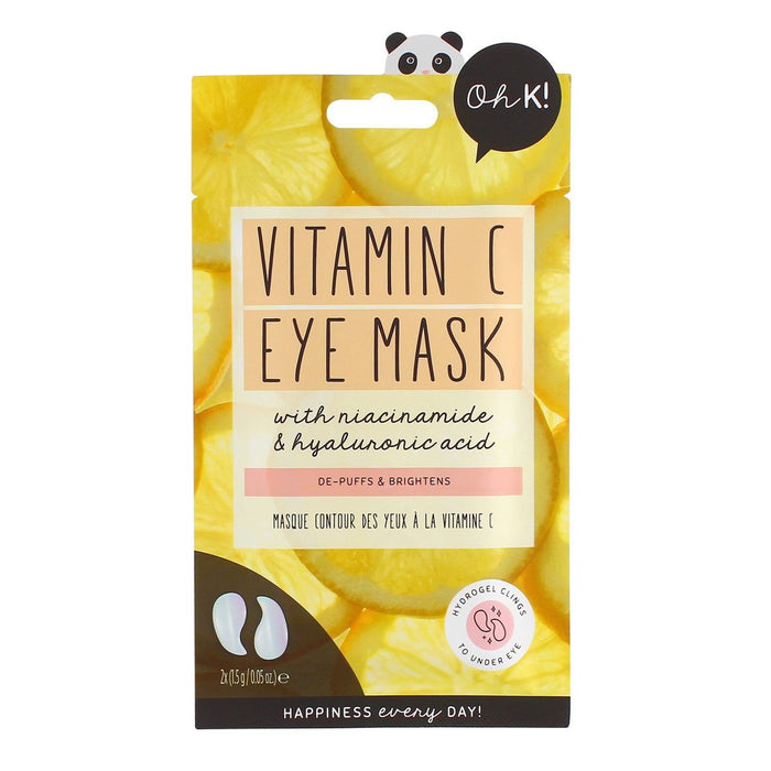 Oh K! Vitamin C Hydrogel Eye Mask - 0.05 fl oz *BRAND NEW & SEALED*