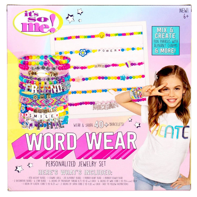 Word Wear Personalized Jewelry Making Set - It's So Me