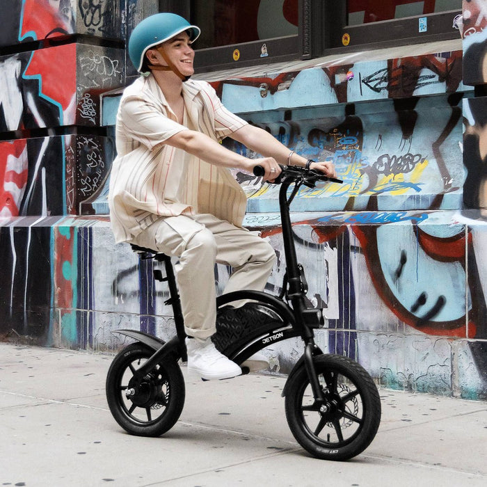 Jetson 14" Bolt Up Step Over Electric Bike - Black (LOCAL PICKUP ONLY)