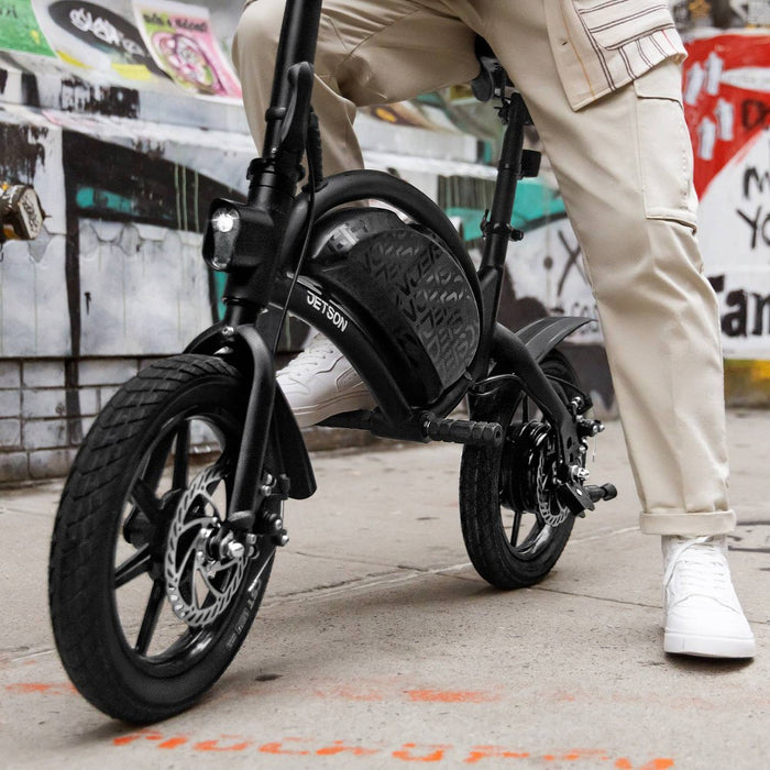 Jetson 14" Bolt Up Step Over Electric Bike - Black (LOCAL PICKUP ONLY)