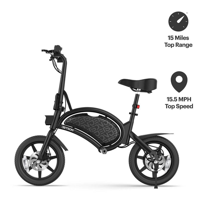 Jetson 14" Bolt Up Step Over Electric Bike - Black (LOCAL PICKUP ONLY)