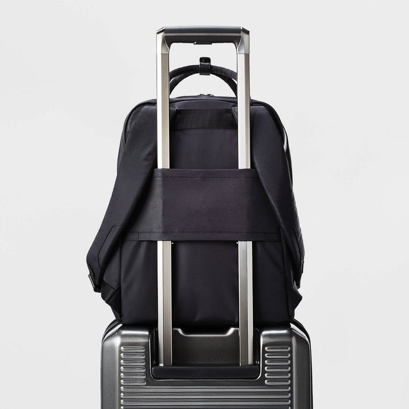 Signature Commuter Backpack Black - Open Story™