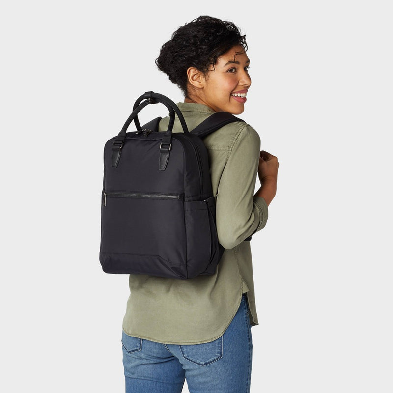 Signature Commuter Backpack Black - Open Story™