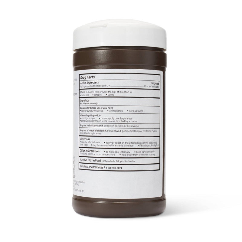 Hydrogen Peroxide Wipes - 40ct - up & up™