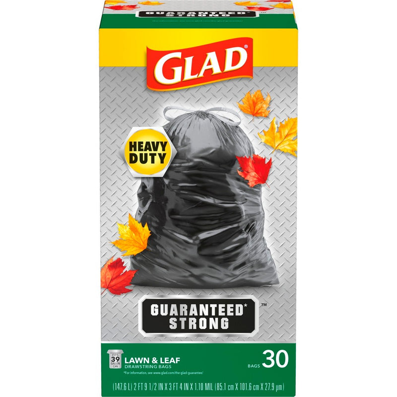 Glad Lawn & Leaf Trash Bags - 39 Gallon/30ct3