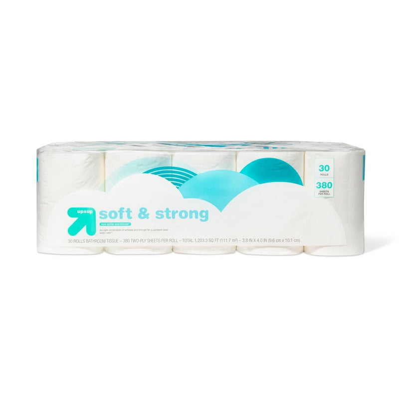 Soft & Strong Toilet Paper - 30 Mega Rolls - up & up™ (LOCAL PICKUP ONLY)