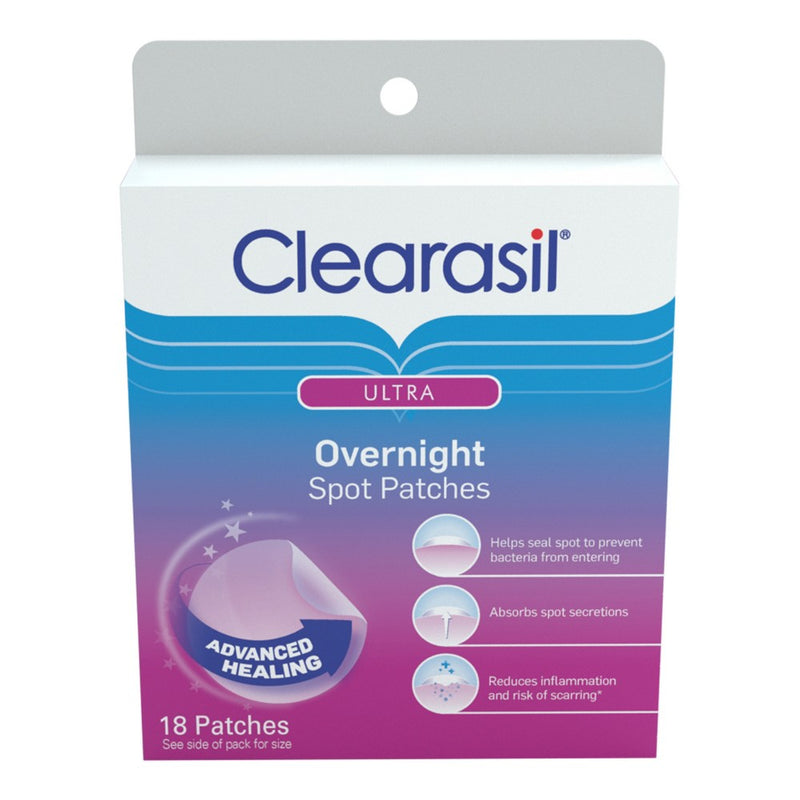 Clearasil Rapid Rescue Healing Spot Patches 18ct