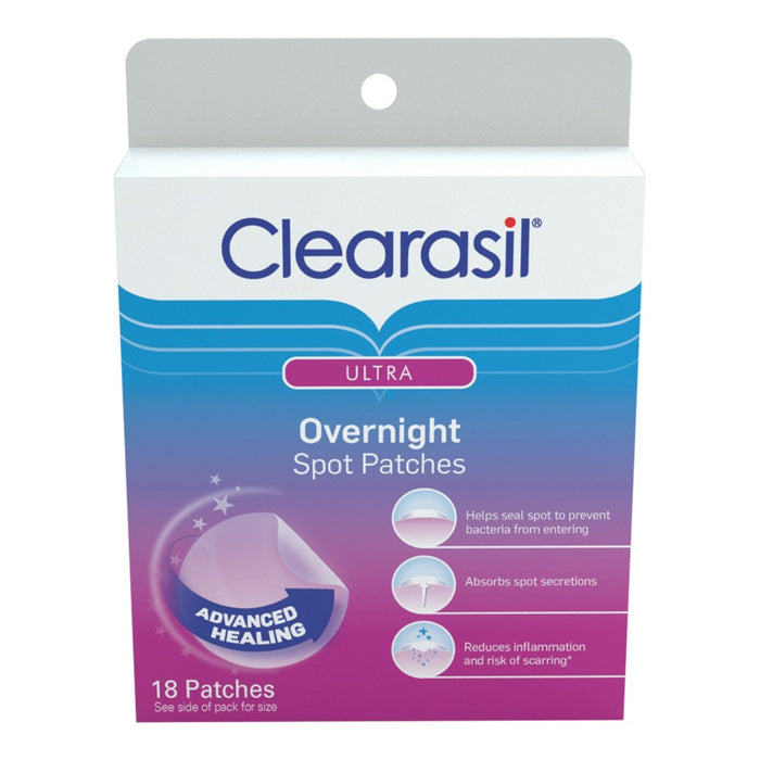 Clearasil Rapid Rescue Healing Spot Patches 18ct