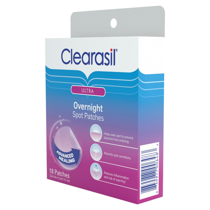 Clearasil Rapid Rescue Healing Spot Patches 18ct