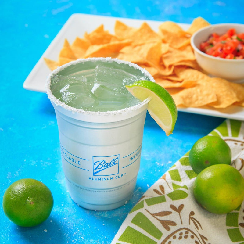 Ball Aluminum Cup Recyclable Party Cups - 12oz/18ct