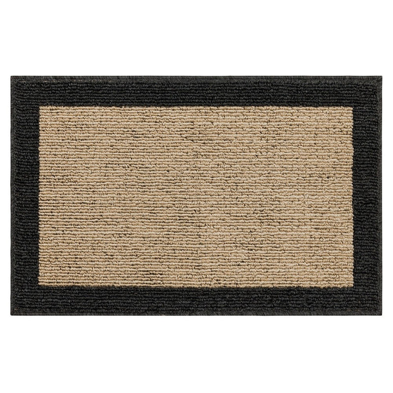 1'8"x2'6" Madison Border Rug Gray - Threshold™ (LOCAL PICKUP ONLY)