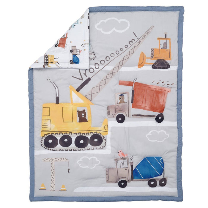 Bedtime Originals Construction Zone 3-Piece Crib Bedding Set by Lambs & Ivy
