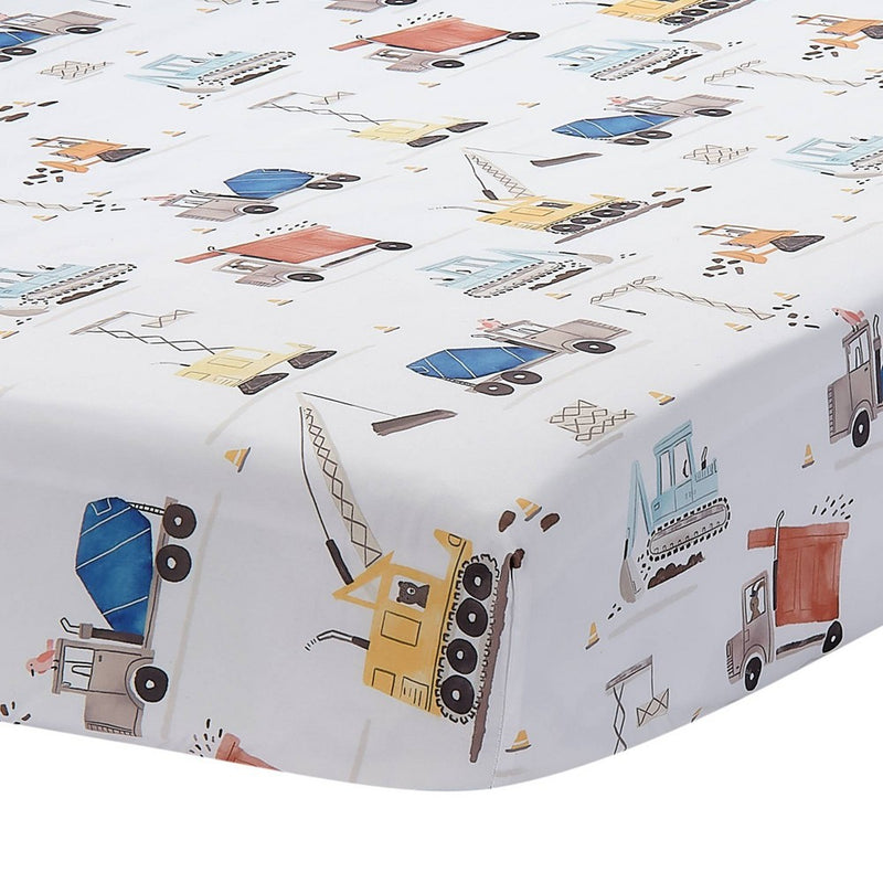 Bedtime Originals Construction Zone 3-Piece Crib Bedding Set by Lambs & Ivy