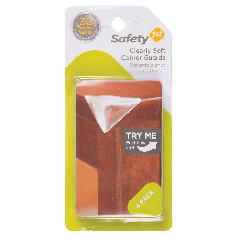 Safety 1st Clearly Soft Corner Guards - 4pk