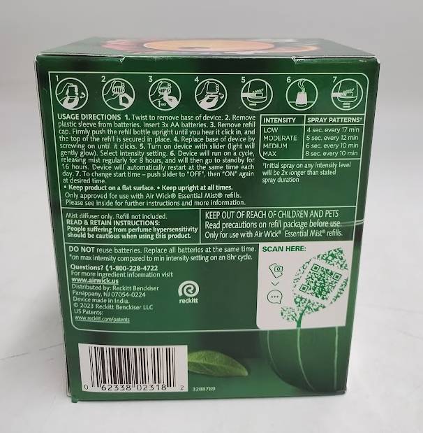 Air Wick Essential Mist Air Freshener Gadget - DEVICE ONLY