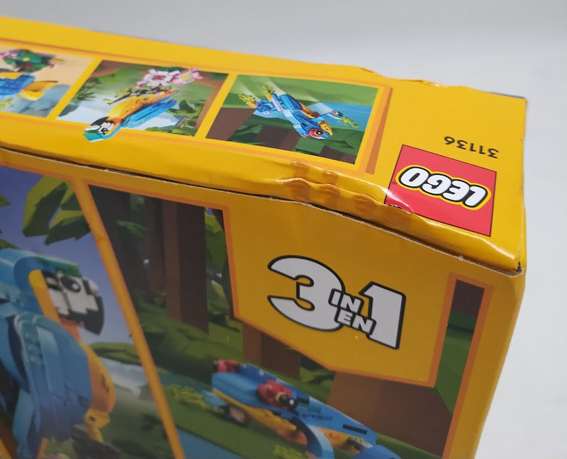 LEGO Creator 3 in 1 Exotic Parrot Animals Building Toy 31136 **SEE DETAILS**