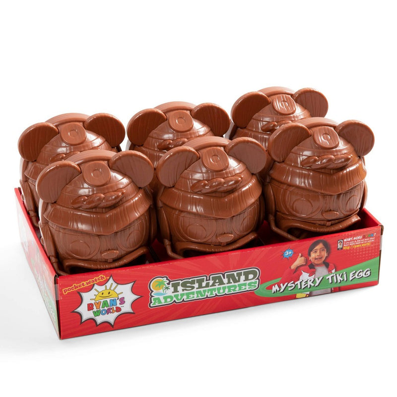 Ryan’s World Island Adventures Mystery Mini Tiki Egg